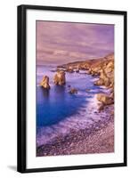 Sea Stacks and Rocky Coastline at Soberanes Point, Garrapata State Park, Big Sur, California, Usa-Russ Bishop-Framed Photographic Print