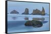 Sea stacks, Bandon, Oregon-Darrell Gulin-Framed Stretched Canvas