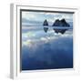 Sea Stacks in Ocean-Micha Pawlitzki-Framed Photographic Print