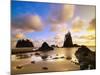 Sea Stacks Off Second Beach-Ron Watts-Mounted Photographic Print