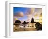 Sea Stacks Off Second Beach-Ron Watts-Framed Photographic Print