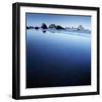 Sea Stacks on Beach-Micha Pawlitzki-Framed Photographic Print