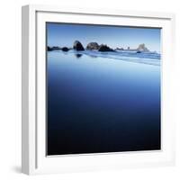 Sea Stacks on Beach-Micha Pawlitzki-Framed Photographic Print