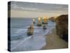 Sea Stacks on the Coast, the Twelve Apostles, Great Ocean Road, Victoria, Australia-Gavin Hellier-Stretched Canvas