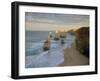 Sea Stacks on the Coast, the Twelve Apostles, Great Ocean Road, Victoria, Australia-Gavin Hellier-Framed Photographic Print