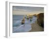 Sea Stacks on the Coast, the Twelve Apostles, Great Ocean Road, Victoria, Australia-Gavin Hellier-Framed Photographic Print