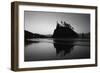 Sea Stacks, Second Beach, Olympic National Park, Washington, USA-Inger Hogstrom-Framed Photographic Print