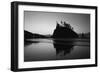 Sea Stacks, Second Beach, Olympic National Park, Washington, USA-Inger Hogstrom-Framed Photographic Print