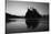 Sea Stacks, Second Beach, Olympic National Park, Washington, USA-Inger Hogstrom-Stretched Canvas