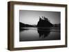 Sea Stacks, Second Beach, Olympic National Park, Washington, USA-Inger Hogstrom-Framed Photographic Print