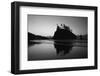 Sea Stacks, Second Beach, Olympic National Park, Washington, USA-Inger Hogstrom-Framed Photographic Print