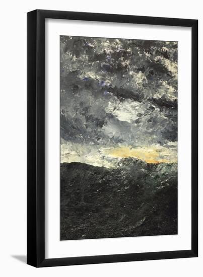 Sea Storm-August Johan Strindberg-Framed Giclee Print