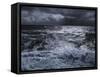 Sea, Stormy, Waves, Clouds-Thonig-Framed Stretched Canvas