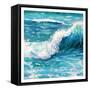 Sea Stroll-Boho Hue Studio-Framed Stretched Canvas