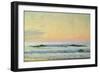 Sea Study - Evening (Oil on Panel)-Adrian Scott Stokes-Framed Giclee Print