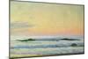 Sea Study - Evening (Oil on Panel)-Adrian Scott Stokes-Mounted Giclee Print