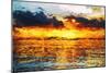 Sea Sun - In the Style of Oil Painting-Philippe Hugonnard-Mounted Giclee Print