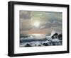 Sea Sunset, Oil Painting-Lilun-Framed Art Print