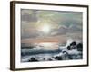 Sea Sunset, Oil Painting-Lilun-Framed Art Print