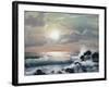 Sea Sunset, Oil Painting-Lilun-Framed Art Print