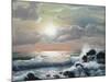 Sea Sunset, Oil Painting-Lilun-Mounted Art Print