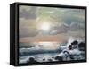 Sea Sunset, Oil Painting-Lilun-Framed Stretched Canvas