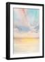 Sea Sunset Triptych II-Grace Popp-Framed Art Print