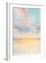 Sea Sunset Triptych II-Grace Popp-Framed Premium Giclee Print