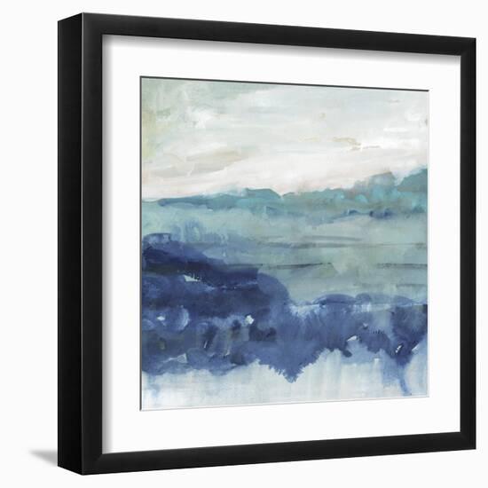 Sea Swell II-Victoria Borges-Framed Art Print