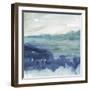 Sea Swell II-Victoria Borges-Framed Art Print