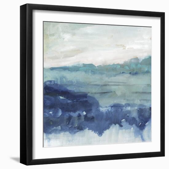 Sea Swell II-Victoria Borges-Framed Art Print