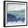 Sea Swell II-Victoria Borges-Framed Art Print