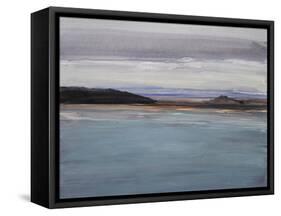 Sea to Sky 2-Lora Gold-Framed Stretched Canvas