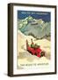 Sea to Sky Highway, Road to Whistler-null-Framed Art Print