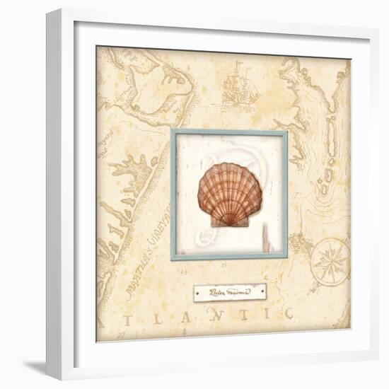 Sea Treasure II-Charlene Audrey-Framed Premium Giclee Print