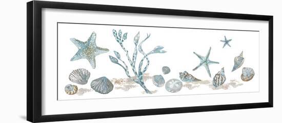 Sea Treasures - Shells-Sandra Jacobs-Framed Giclee Print