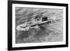 Sea Trials for USS Nautilus, First Nuke Sub-null-Framed Photographic Print