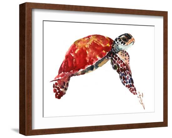 Sea Turtle 5-Suren Nersisyan-Framed Art Print
