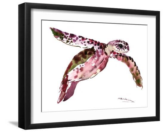 Sea Turtle 9-Suren Nersisyan-Framed Art Print