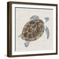 Sea Turtle I-Naomi McCavitt-Framed Art Print