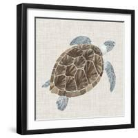 Sea Turtle I-Naomi McCavitt-Framed Art Print