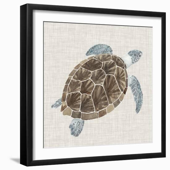 Sea Turtle I-Naomi McCavitt-Framed Art Print