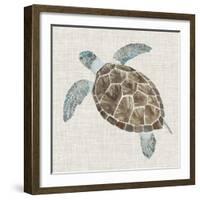 Sea Turtle II-Naomi McCavitt-Framed Art Print