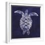 Sea Turtle Shadow I-Grace Popp-Framed Art Print