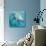 Sea Turtle Swim Light Flipped-Jeanette Vertentes-Art Print displayed on a wall