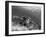 Sea Turtle, Swimming Underwater, Nosy Be, North Madagascar-Inaki Relanzon-Framed Premium Photographic Print