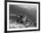 Sea Turtle, Swimming Underwater, Nosy Be, North Madagascar-Inaki Relanzon-Framed Photographic Print