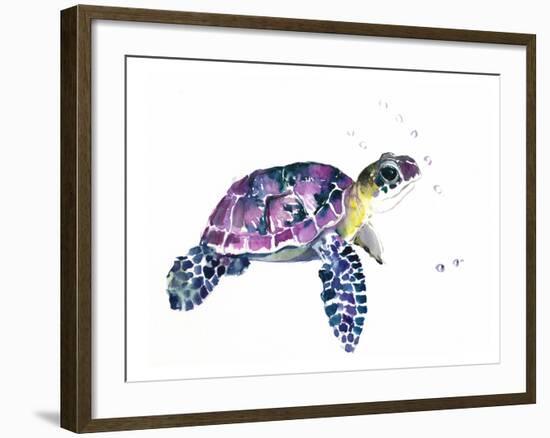 Sea Turtle-Suren Nersisyan-Framed Art Print