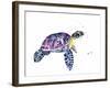 Sea Turtle-Suren Nersisyan-Framed Art Print