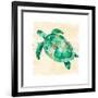 Sea Turtle-Sara Berrenson-Framed Art Print